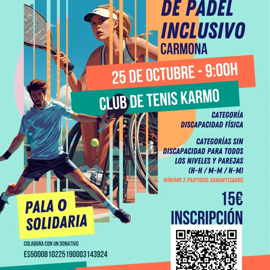 cartel torneo padel