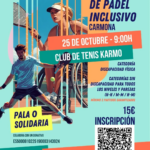cartel torneo padel