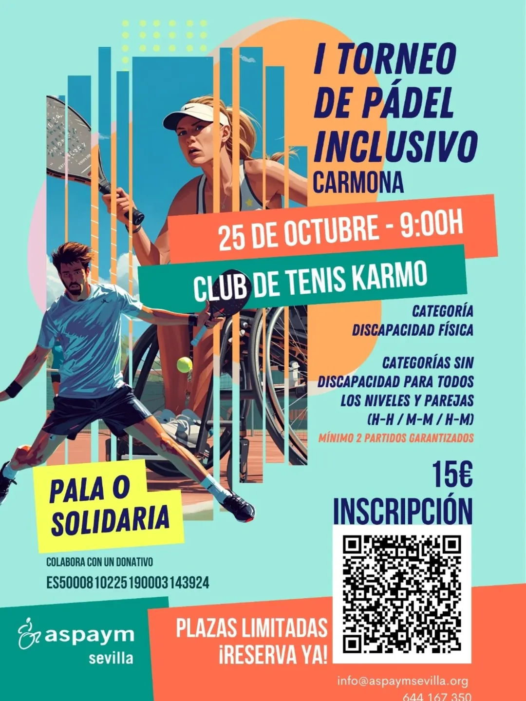 cartel torneo padel